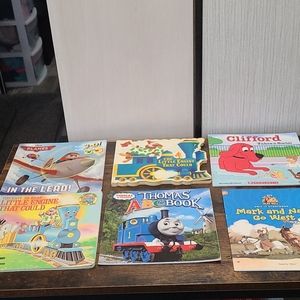 Lot of 6 children's books